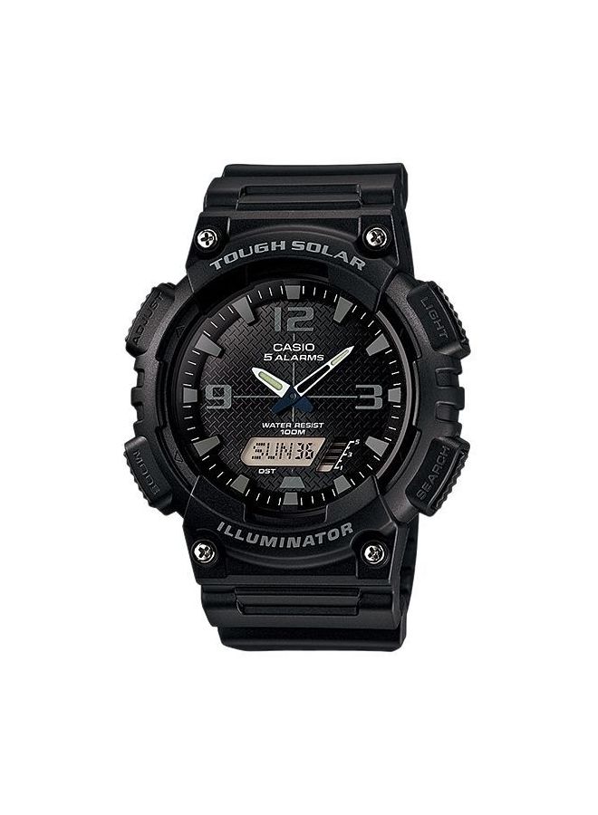 ساعة يد كوارتز كاجوال بعقارب طراز AQ-S810W-1A2VDF - قياس 52 مم - لون أسود رجال
