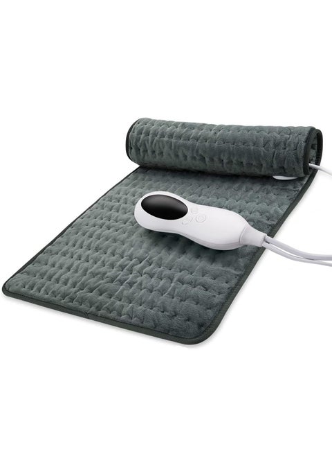 Heating Pad, Electric Heat Pad for Back Pain and Cramps Relief Electric Fast Heat Pad with 10 Heat Settings Auto Shut Off Machine Washable 12" x 24"