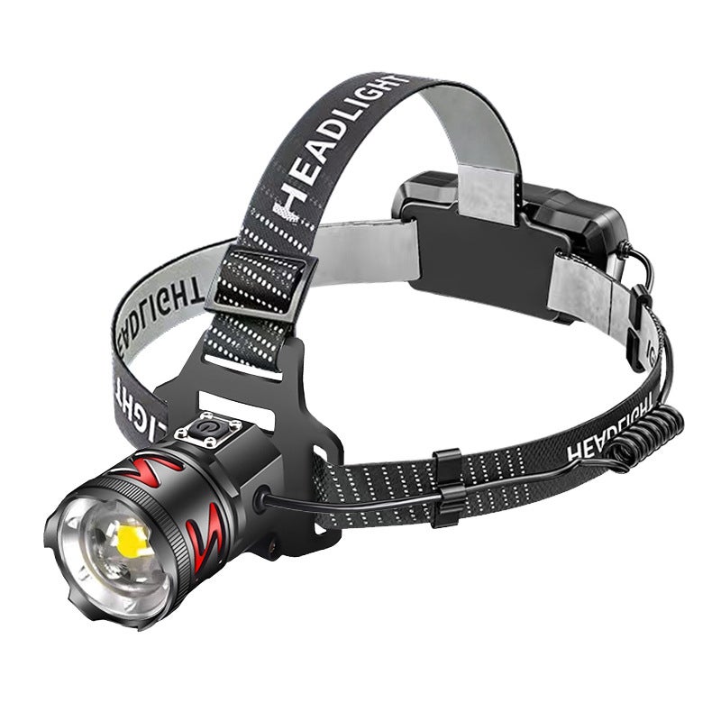 XHP50 High Power LED Headlamp for Night Fishing Without battery (packed in color box) Without battery (packed in color box)