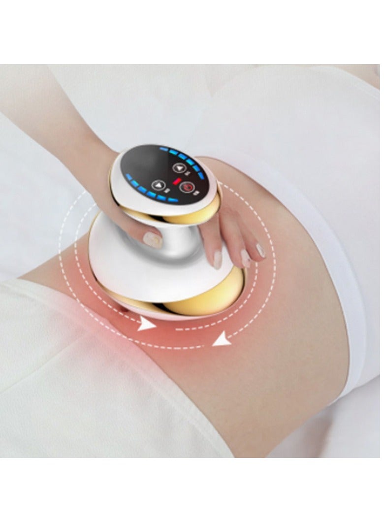 AROAQ Electric Cupping Massager, portable and durable Electric Cupping Therapy,  Fat Burner Anti-cellulite Massager for Neck, Shoulder, Back, Leg, and Body Massage, ( Gold Style 1) - Image 4
