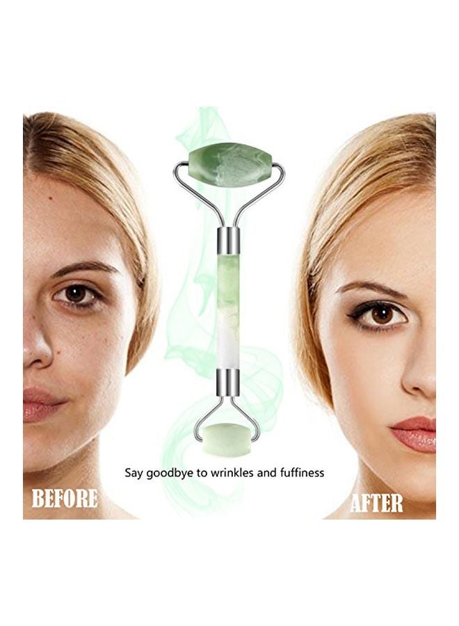 إسكدنيا رولر لتدليك الوجه أخضر/فضي - Image 3