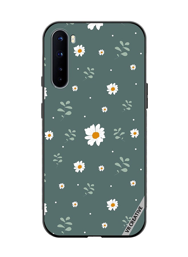 VR CREATIVE Protective Case Cover For OnePlus Nord Flower Design Multicolour - Image 1