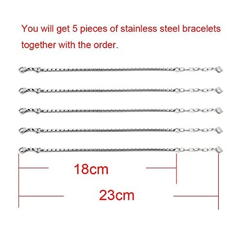 YIQIFLY 40pcs Jewelry Making Charms Rhinesotone Beads Assorted Colors and Styles Randomly (04) - Image 2