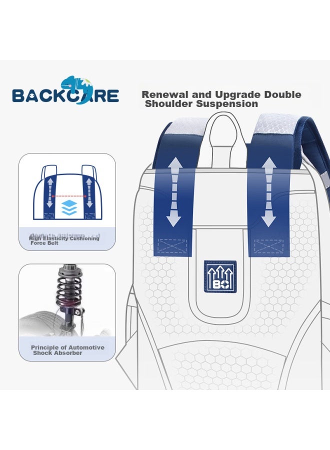 Back Care Elementary School Backpack For Boys Grades 1-6, Children's Weight-reducing Spine-protecting Magic Prince Backpack/b25-161c - Image 4