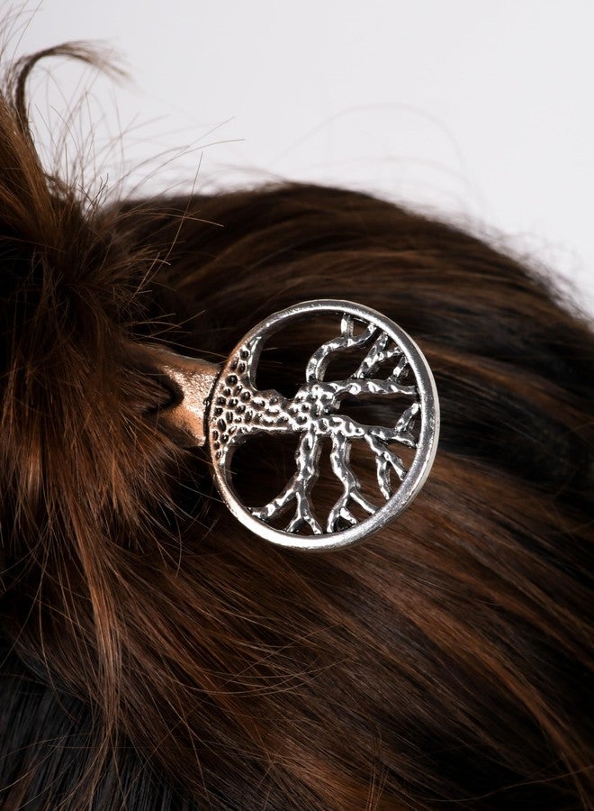 HAQUIL Tree of Life Hairstick for Women Men Fashion Punk Gothic Hairpin with Double Stick Men Women Jewelry Gift - Image 4