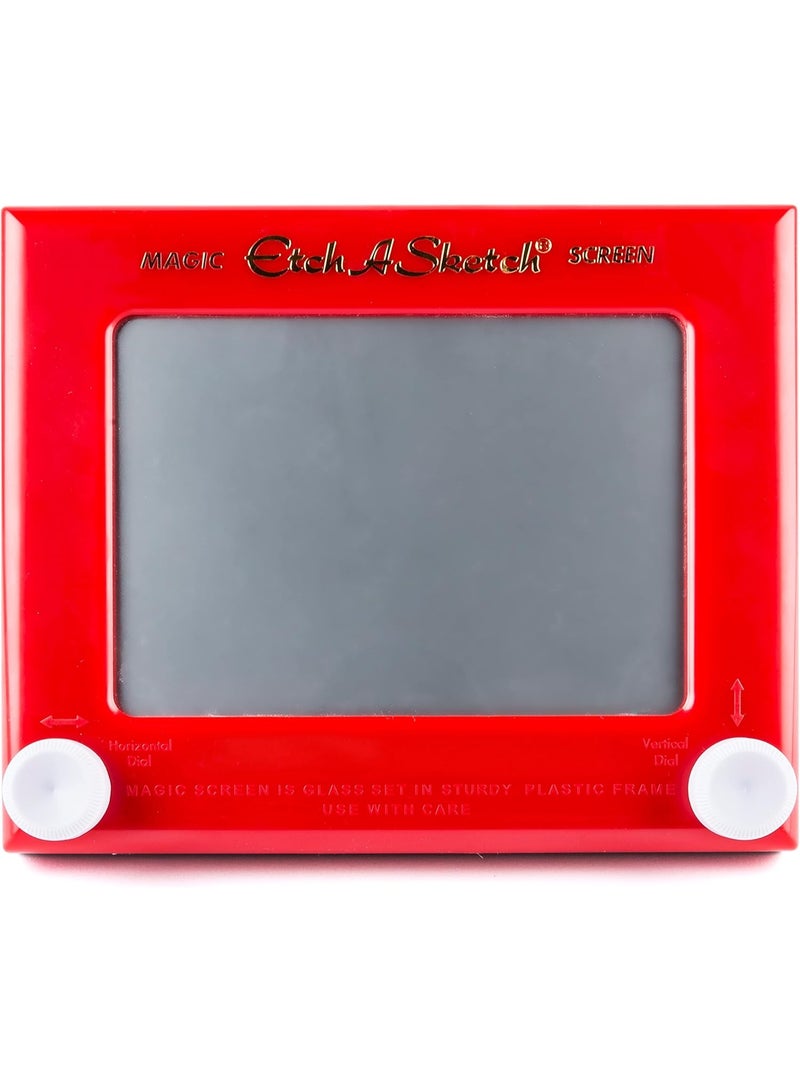 Etch A Sketch إيتش أ سكتش كلاسيك، لعبة رسم مع شاشة سحرية، للأعمار من 3 سنوات وما فوق (قد يختلف النمط) - Image 3