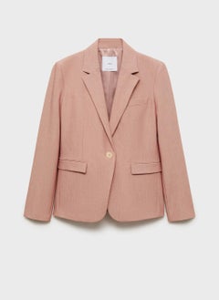 MANGO Tailored Fitted Suit Blazer  - Image 5