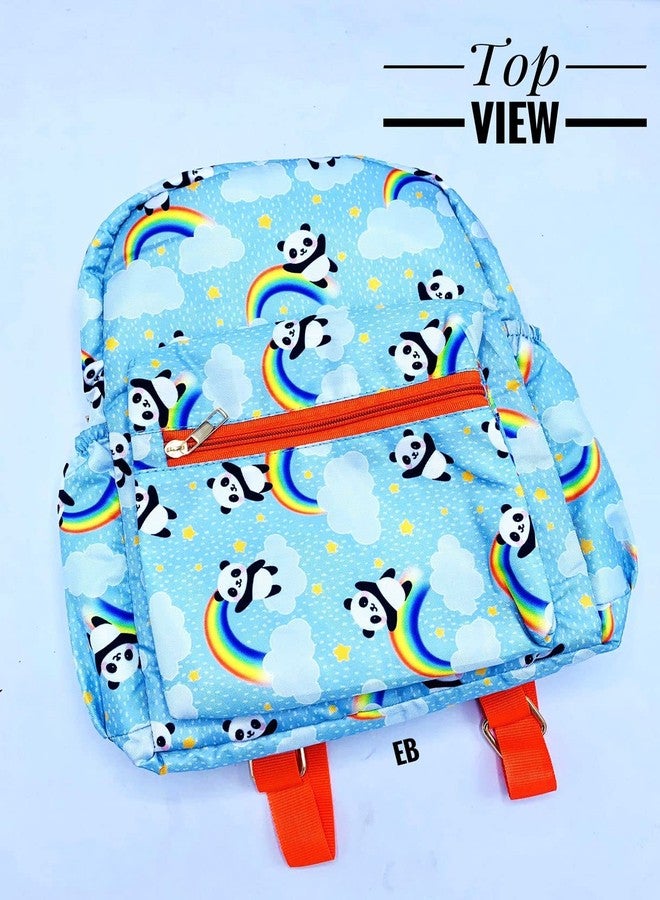 ECHO BOOMERS Echoboomers Panda Printed Casual Backpacks, 12 inch, Stylish and Trendy backpacks, Water Resistant and Lightweight Mini Bags - Image 2