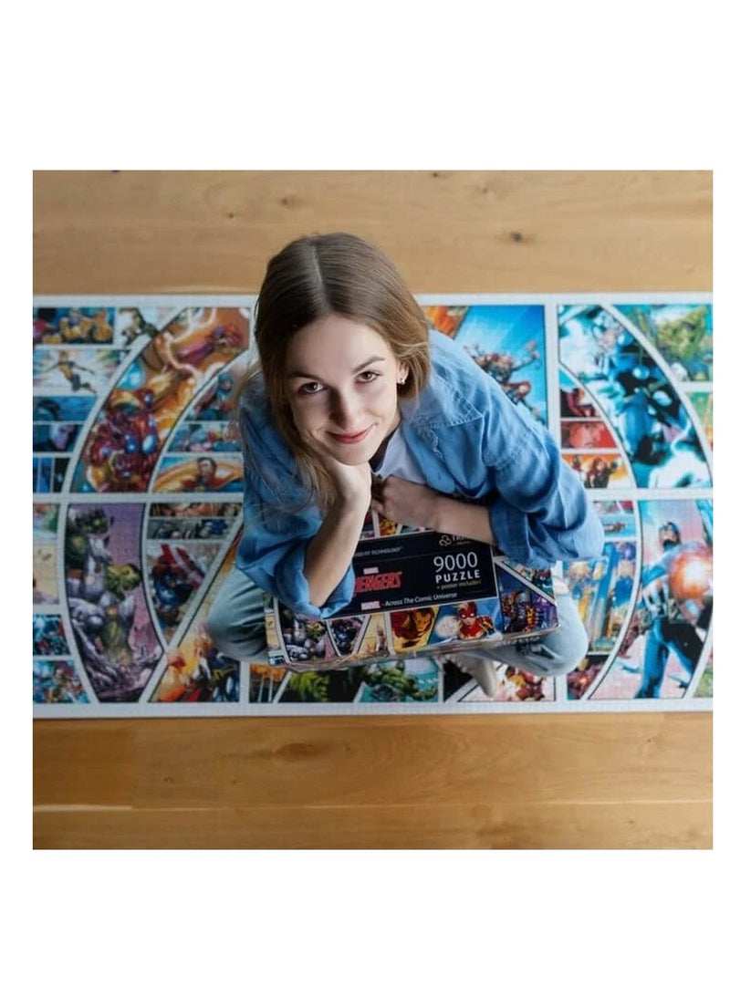 Trefl - Prime Marvel Across The Comic Universe Puzzle 9000 Pieces - 81022 - Image 3