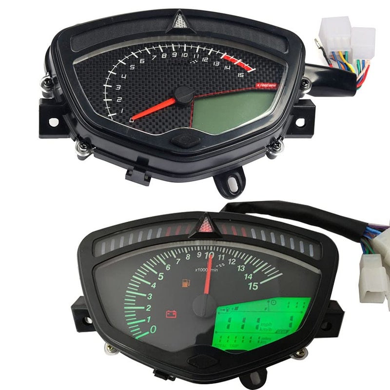 QASULER Digital Tachometer and Speedometer for Yamaha LC135 - Image 5
