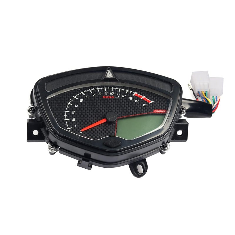 QASULER Digital Tachometer and Speedometer for Yamaha LC135 - Image 1
