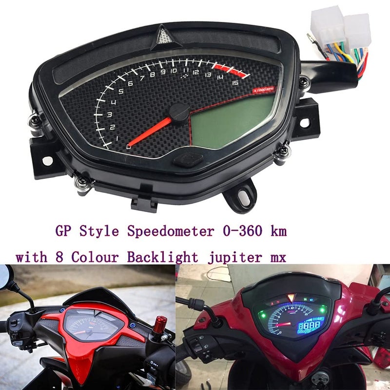 QASULER Digital Tachometer and Speedometer for Yamaha LC135 - Image 4