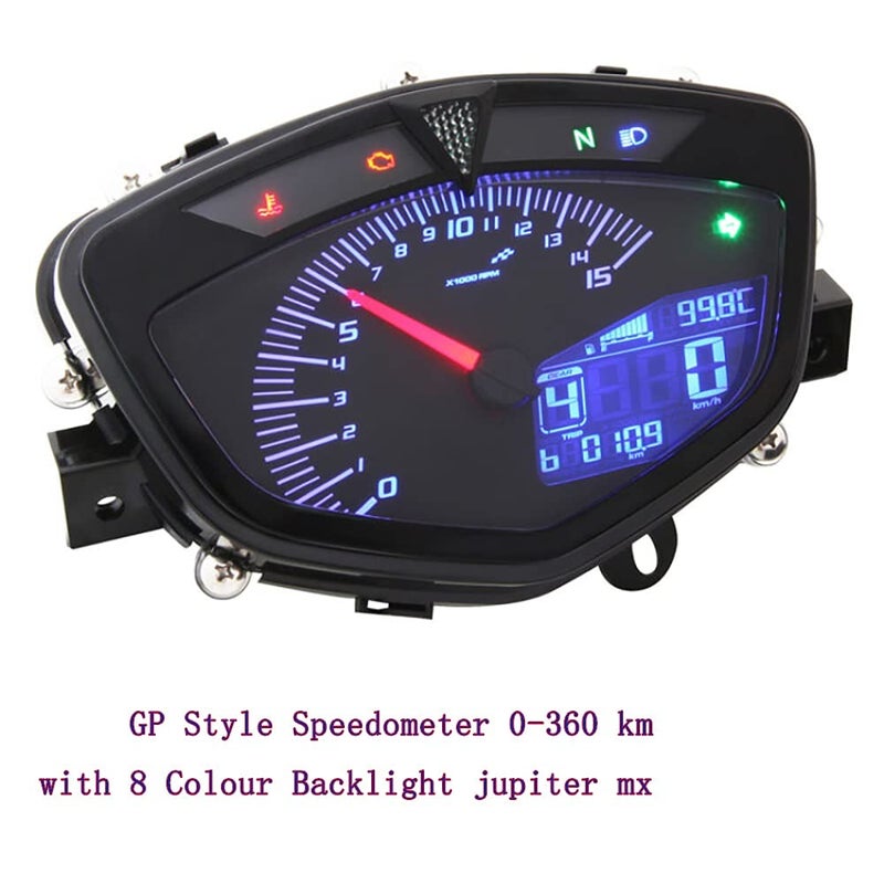 QASULER Digital Tachometer and Speedometer for Yamaha LC135 - Image 2