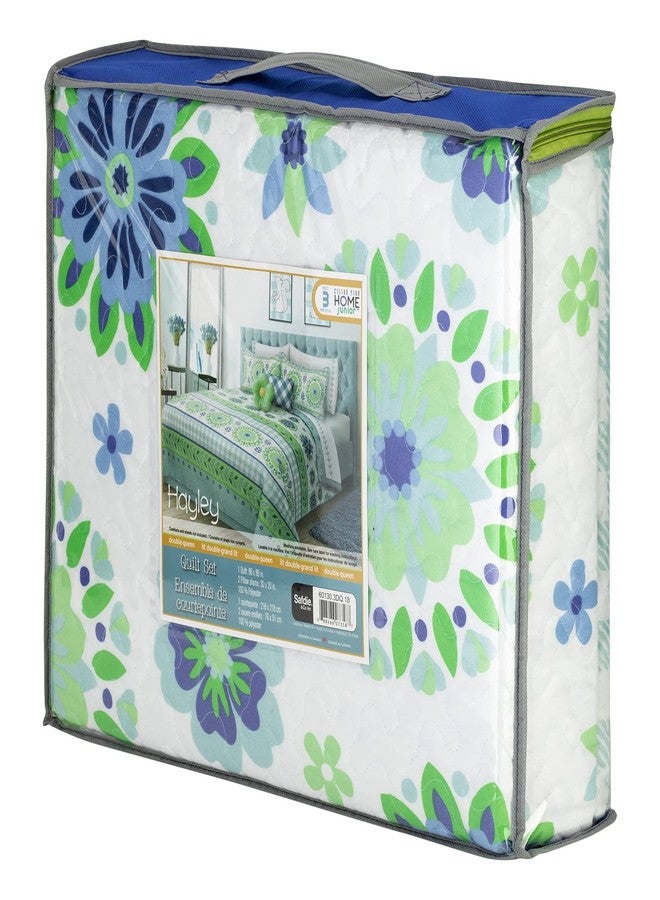 سافدي آند كو لحاف سرير مزدوج من هايلي، أغطية سرير ناعمة، لحاف صيفي خفيف الوزن من الألياف الدقيقة، غطاء سرير بنمط عصري مناسب لجميع الفصول - قطعتان (لحاف واحد، غطاء وسادة واحد) - Image 4