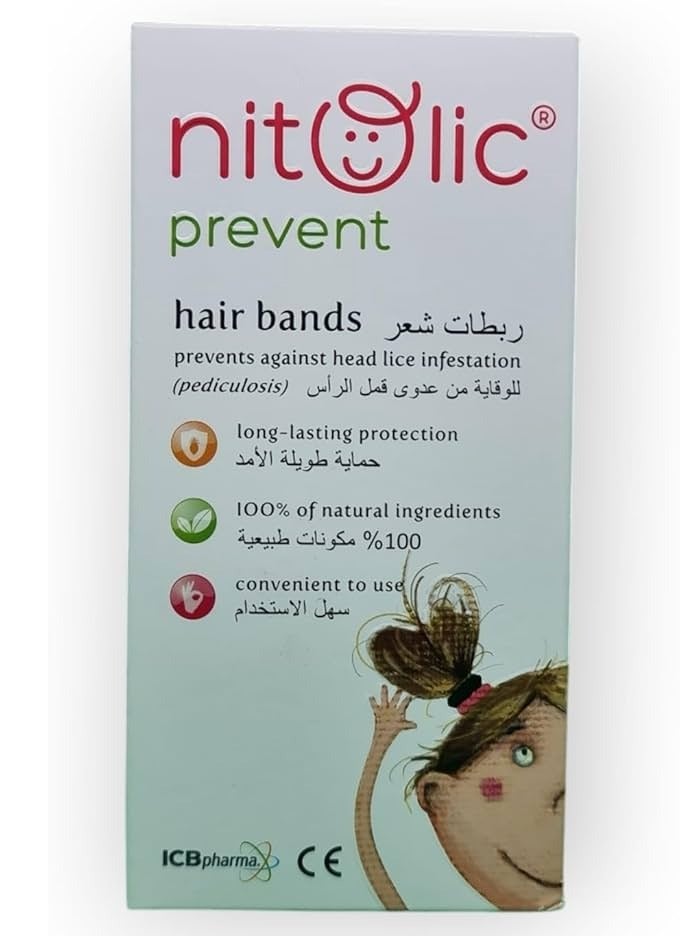 Nitolic NITOLIC PREVENT HAIR BANDS AGAINST HEAD LICE INFESTATION