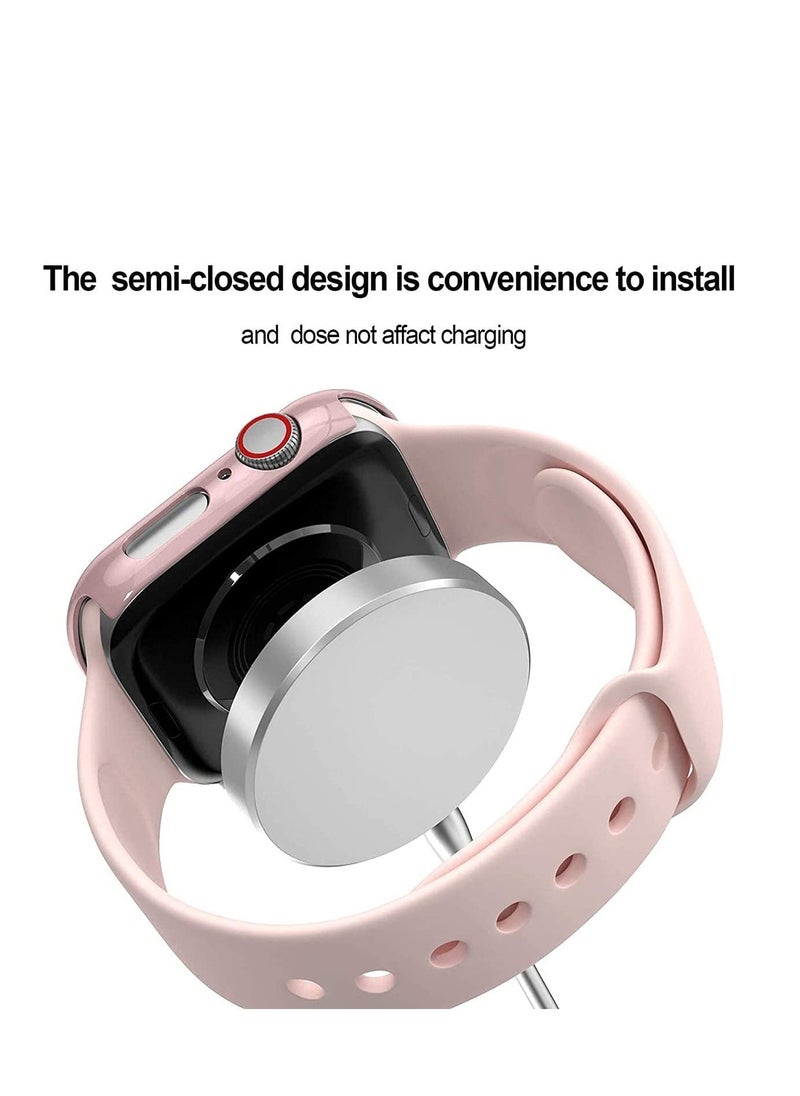 Hard Case for Apple Watch 40mm iWatch SE Series 6 5 4 with Screen Protector