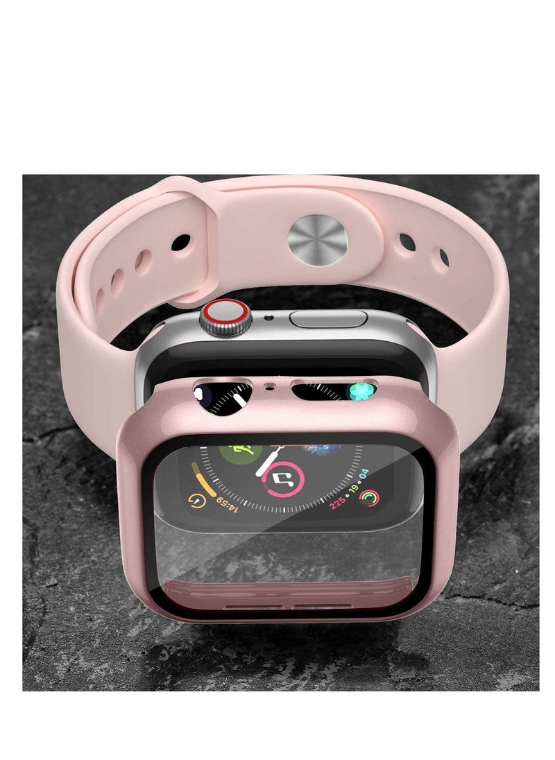 Hard Case for Apple Watch 40mm iWatch SE Series 6 5 4 with Screen Protector