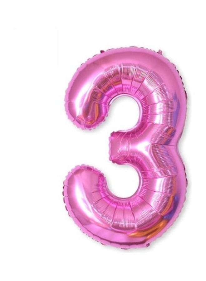 ACLIX Foil 3 Number Balloon