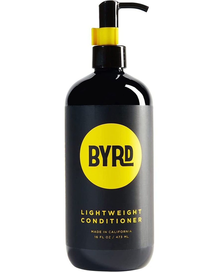 BYRD Hairdo Products Lightweight conditioner with natural ingredients sea kelp green tea and aloe vera salty coconut scent sulfate free paraben free