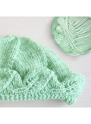 Bamboo Cotton Sport Yarn, 50g/Skein, Shades of Green, 4 Skeins - view 3
