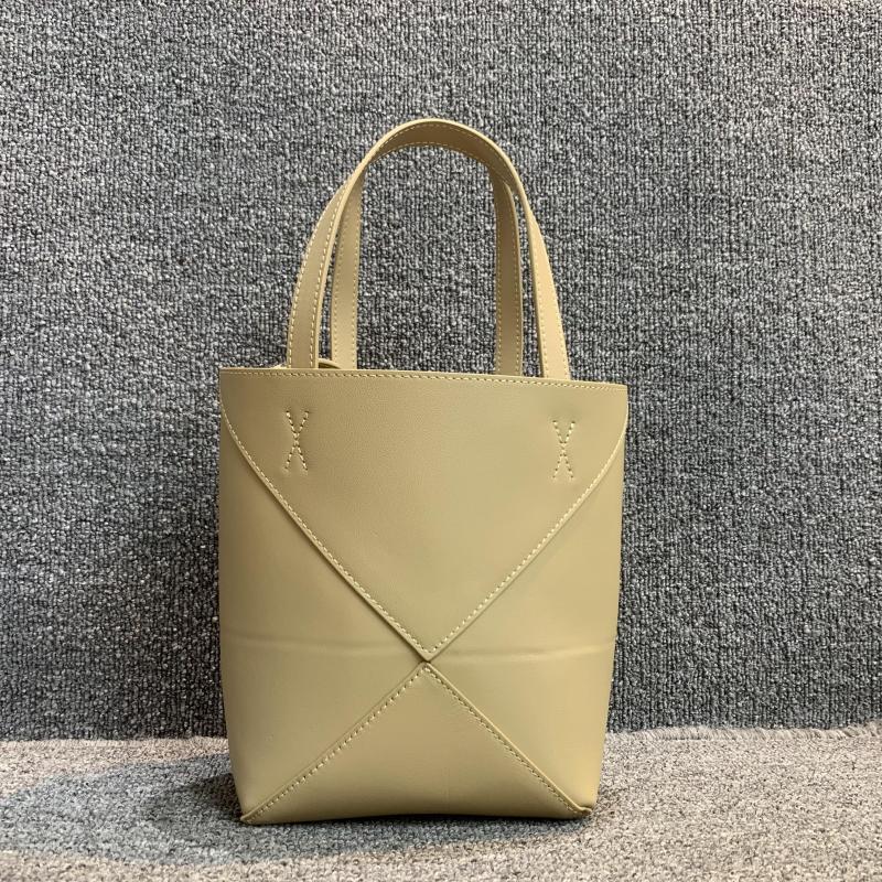 Sale New Deformed Folding Bucket Bag Geometric Tote Bag Shoulder Bag Large Capacity Simple Crossbody Bag - Image 1