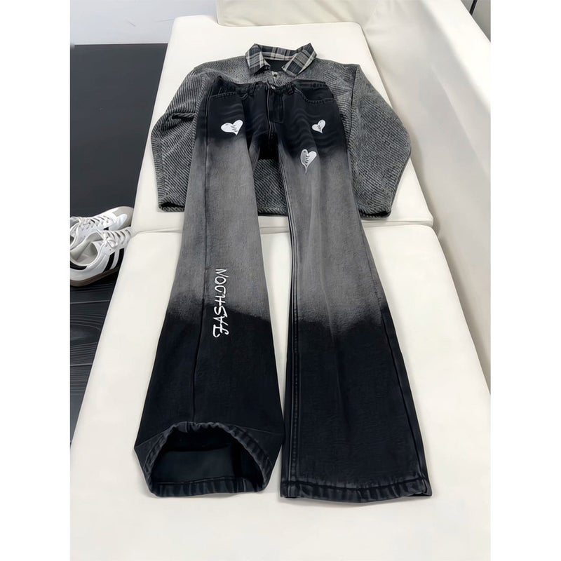 Unisex Classic Denim Jeans Loose Fit Daily Outdoor Wear - Image 1