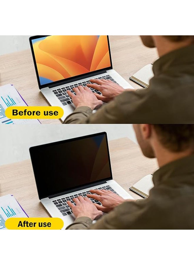 360 Degree Anti-peep Film Laptop Protective Film Suitable For Apple MacBook Series Electrostatic Adsorption Tape-Color:MacBook Pro 13.3（2016）A1706/A1989-Dimensions:Packaging Color Card - Image 3