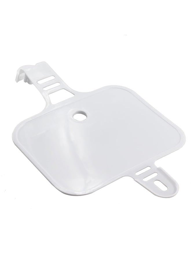 PRO BAT Plastic Number Plate for CRF50 50cc 110cc 125cc 150cc PIT PRO Trail Dirt Bike, White - Image 1