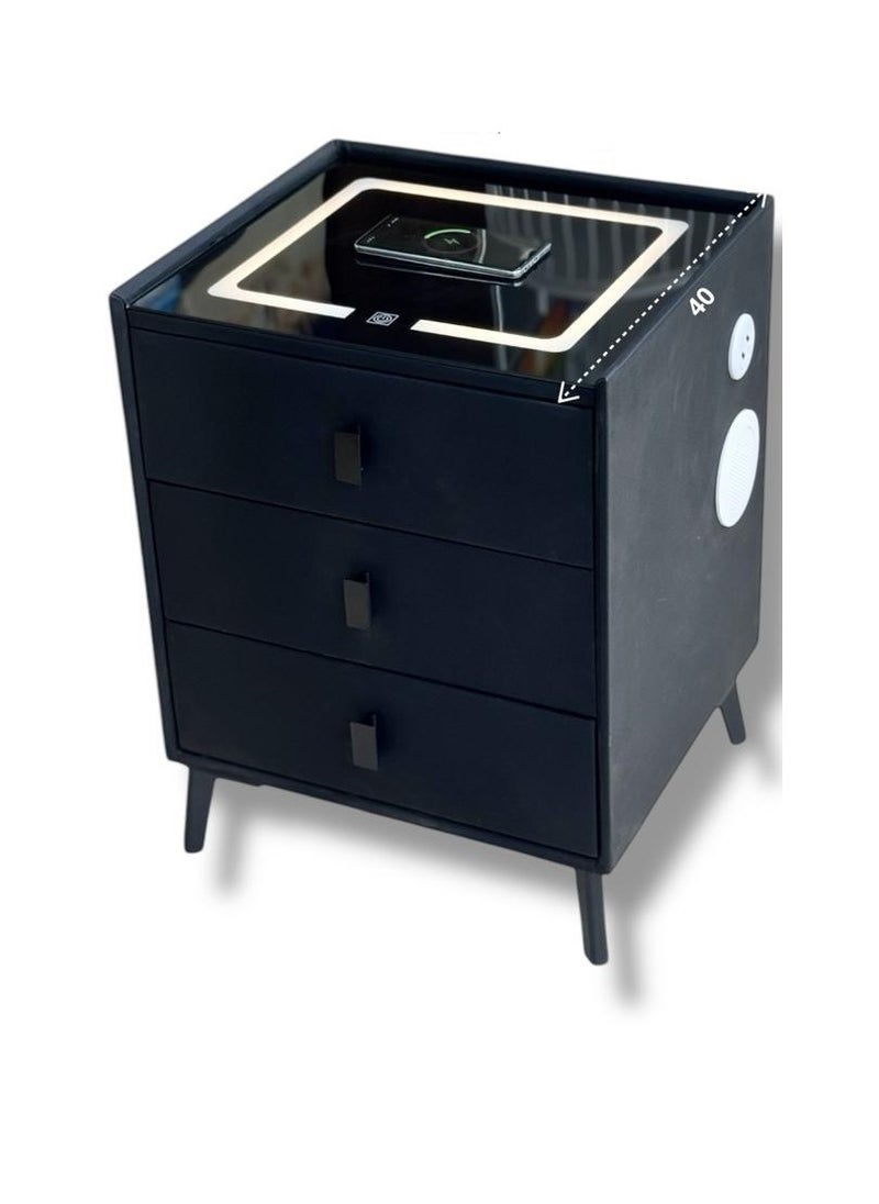 CAMA Kama Smart 3 Drawer Side Table  - Image 1