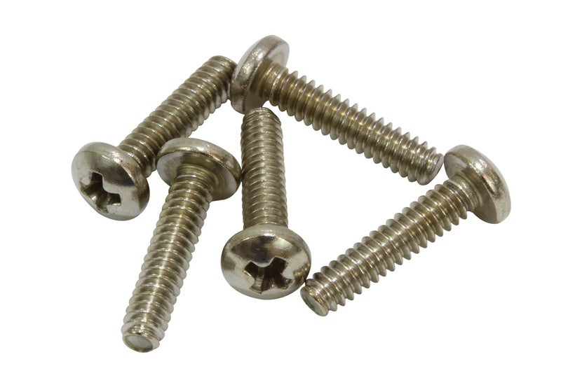 Bolt Dropper #6-32 X 1/2" Stainless Pan Head Phillips Machine Screws (100 pc) 18-8 (304) Stainless Steel Screw by - Image 5