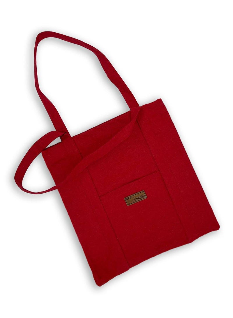 Gharibo Bags Women's linen Tote bag R230128J  - Image 2