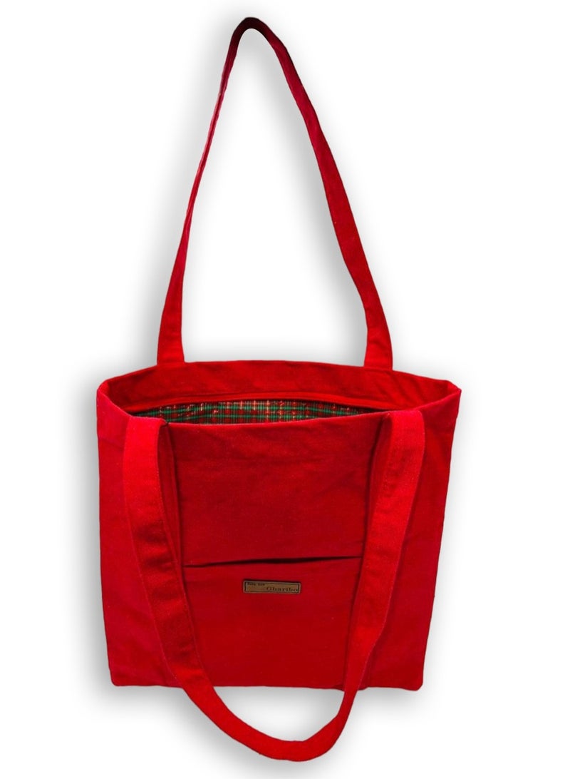 Gharibo Bags Women's linen Tote bag R230128J  - Image 3