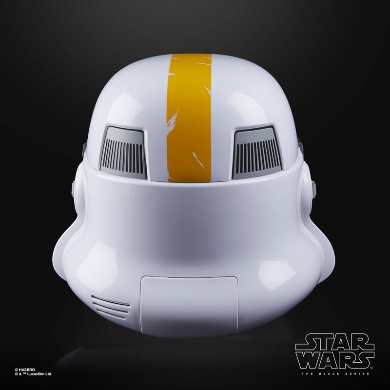 STAR WARS The Black Series The Mandalorian Artillery Stormtrooper Premium Electronic Helmet - Image 5