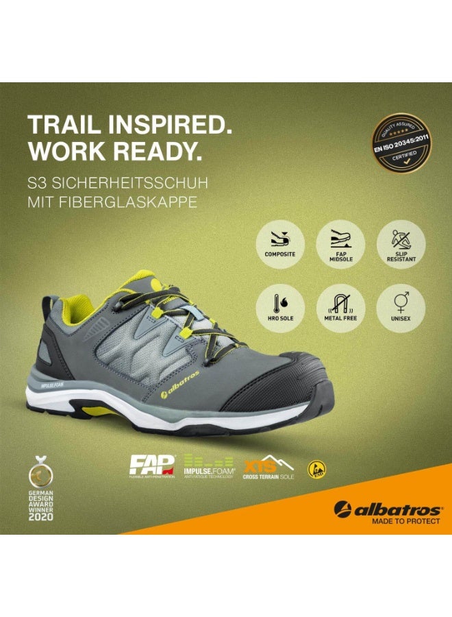 Albatros Safety shoes - ALBATROS Ultratrail Grey LowS3 ESD HRO SRC - 646210 - Image 1