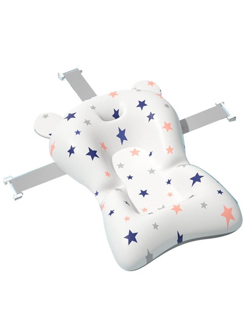 Baby Bath Cushion Infant Bath Seat Soft Tub Insert With Adjustable Buckle Floating By TOYS-EGYPT