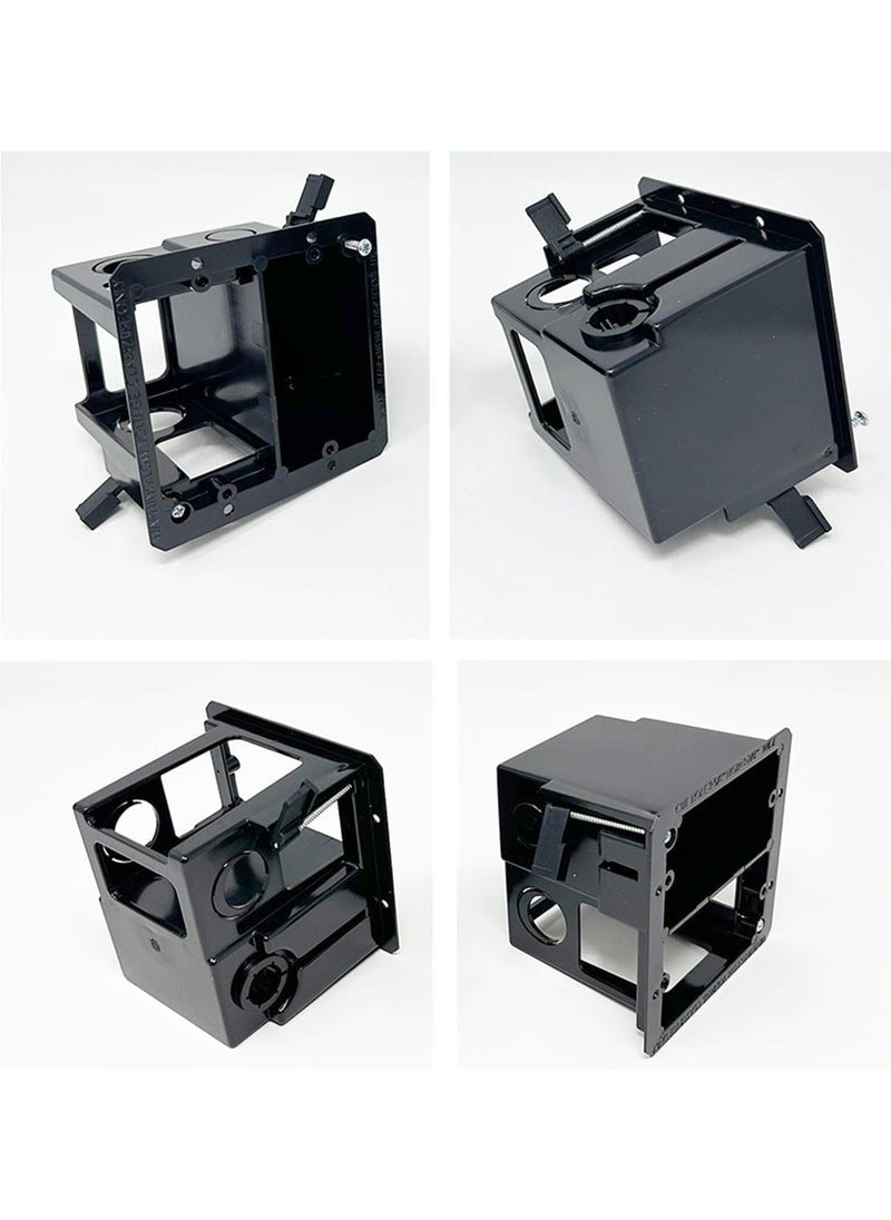 iMBAPrice iMBAPrice IMBALVDR22 2Gang Cutin Combo Electrical Power and LowVoltageOld Work Box for Existing Construction 2Pack  - Image 2