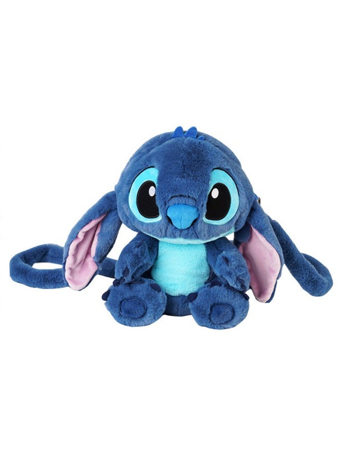 Stitch Doll Leisure Travel Backpack Interstellar Baby Stitch Doll Cute Cartoon Girl Plush Backpack  - Image 1
