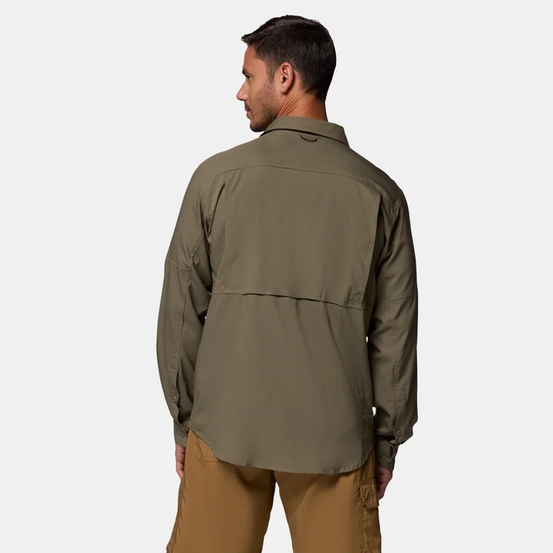 Columbia Green Men's Silver Ridge Utility Lite Shirt for Men | Best Price UAE