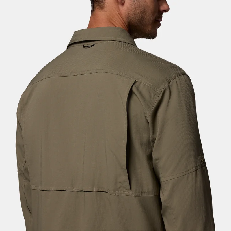 Columbia Green Men's Silver Ridge Utility Lite Shirt for Men | Best Price UAE