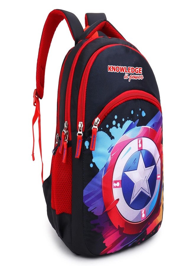 Ronaldo School Bag Travel Daytrip Office College Backpack for Girls & Boys Multi-Purpose Bag (Multicolor) - Image 3