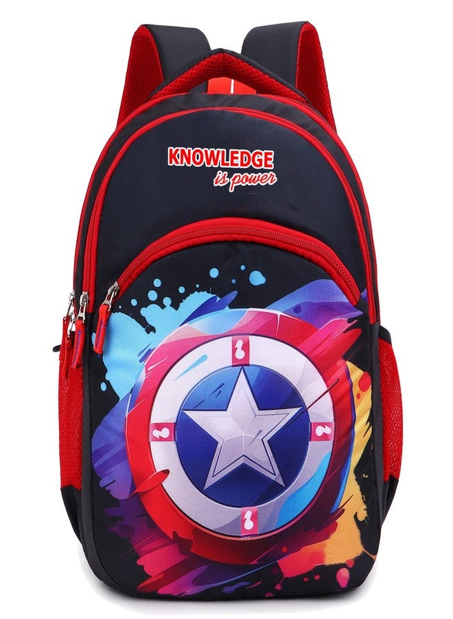 Ronaldo School Bag Travel Daytrip Office College Backpack for Girls & Boys Multi-Purpose Bag (Multicolor) - Image 1