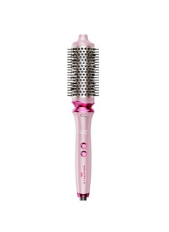 wavytalk Wavytalk Thermal Brush, Wavytalk Heatwave Pro 1.75" Ionic Thermal Brush with Bilateral Ionic Outlet to Less Damage and One-Step Shiny Blowout Look for Long Hair, Pink  - Image 1