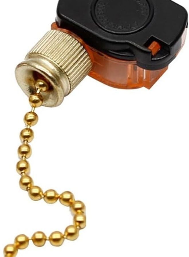 Ceiling Fan Light Pull Chain Switch 3A 250VAC 6A 125VAC On Off 2 Position - Image 1