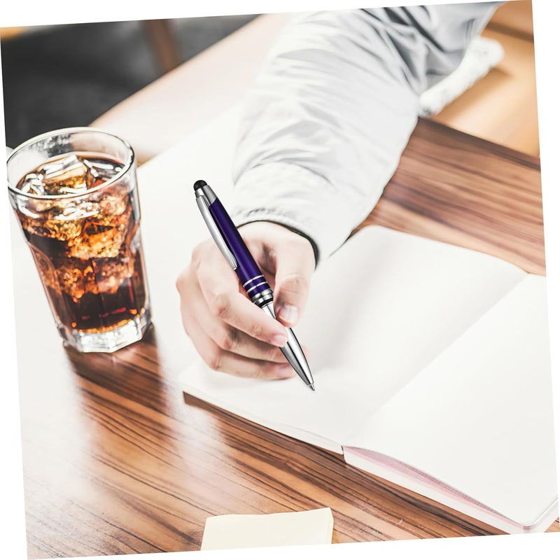 DOITOOL 2Pcs Touch Pens with LED Flashlight Ballpoint and Touch Screen Stylus for Smooth Writing Professional Look Any Occasion - Image 3