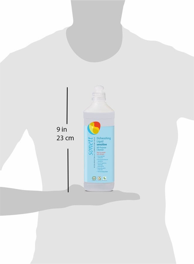Sonett Organic Dishwashing Liquid, All Purpose Cleaner Sensitive Skin For People With Allergies (17 Fl.Oz (1 Count)) Certified Organically Grown - Image 3