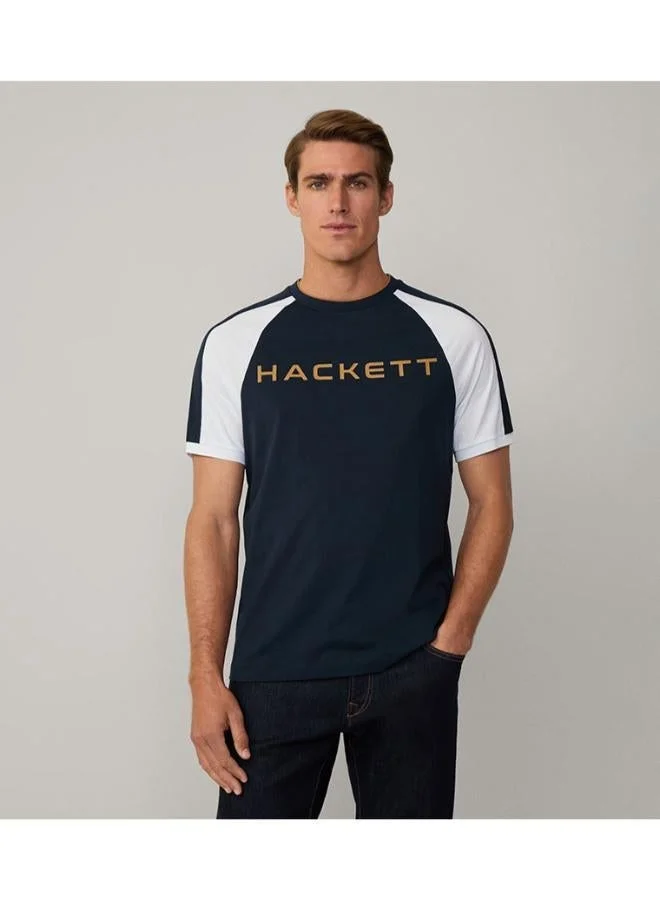 Hackett Color Block Raglan Sleeves T-Shirt