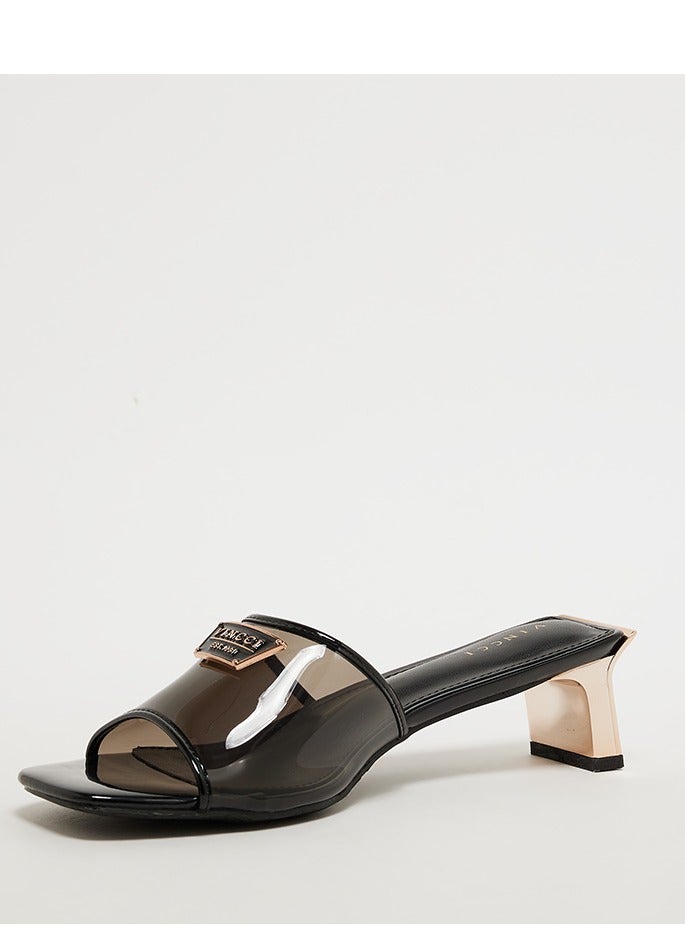 Vincci Single Strap Low Heel Sandals - Image 2