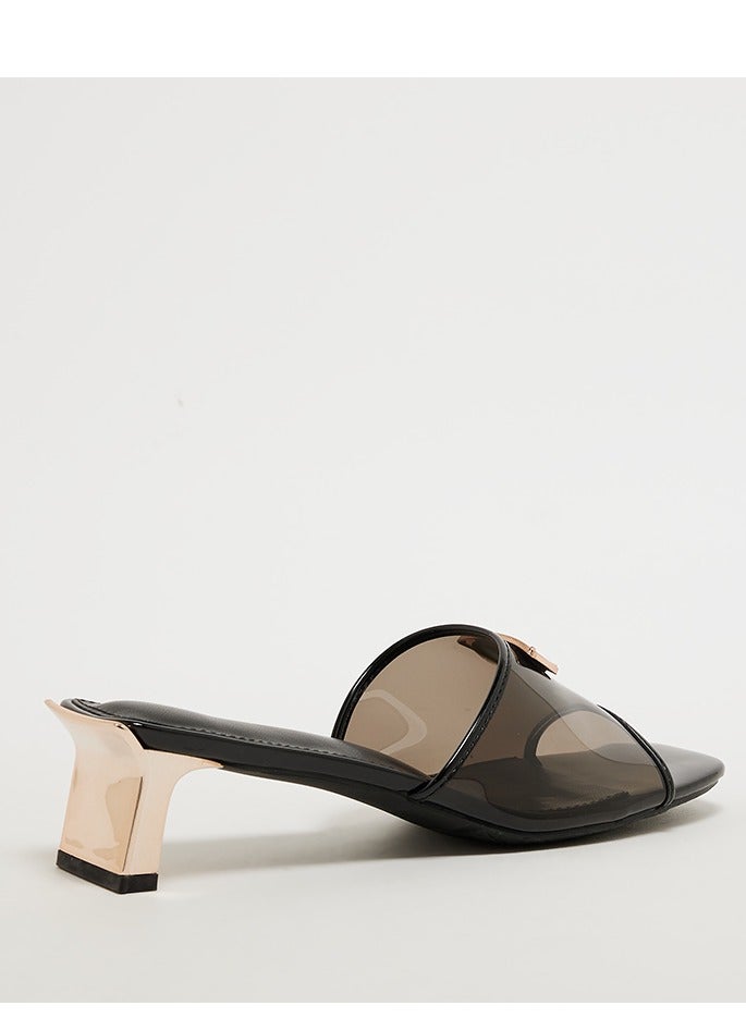 Vincci Single Strap Low Heel Sandals - Image 1