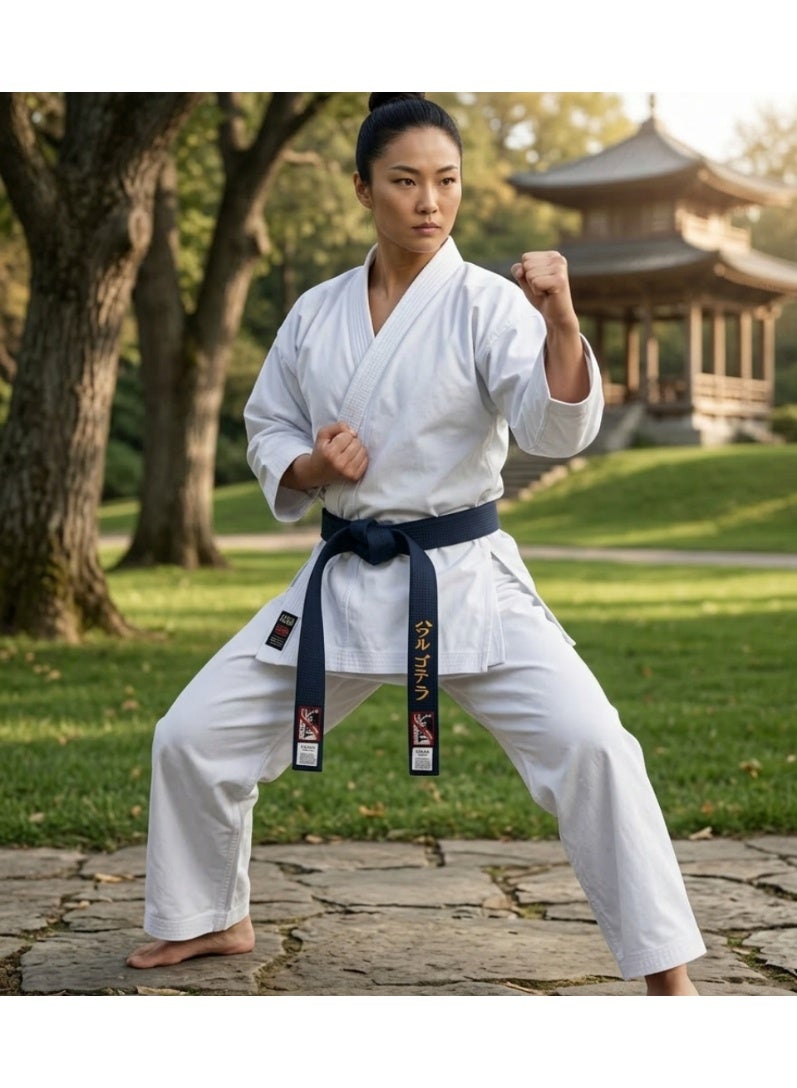 SPALL Karate Master Black Belt Taekwondo Belt Kyokushin Karate Belt Premium Quality Martial Arts Belt - Image 4