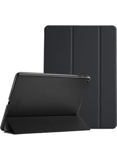 Procases iPad 9.7 Case 2018 iPad 6th Generation/2017 iPad 5th Generation Case(Model: A1893 A1954 A1822 A1823), Ultra Slim Lightweight Stand Case with Translucent Frosted Back Smart Cover -Black  - Image 1